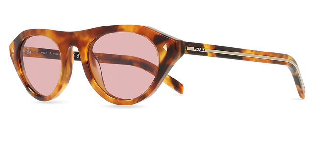 Prada Women\'s Tortoiseshell Sunglasses - Brown Polarized Lenses Prada PR 17WS S (49 - 20) with Brown lenses and Tortoise  main image 3