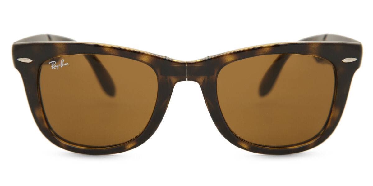 Ray-Ban RB4105 Wayfarer Folding 710 Square Light Havana Eyeglasses