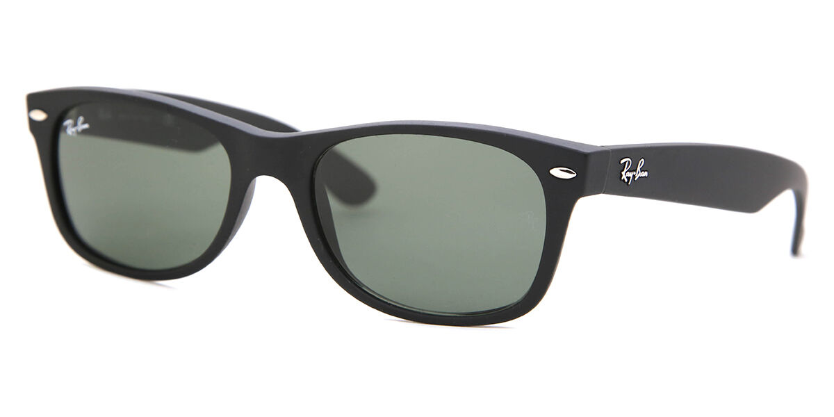 Ray-Ban Wayfarer RB 2140-F ブラック Ray-Ban RB2132 New Wayfarer 622 Square Matte Black Sunglasses