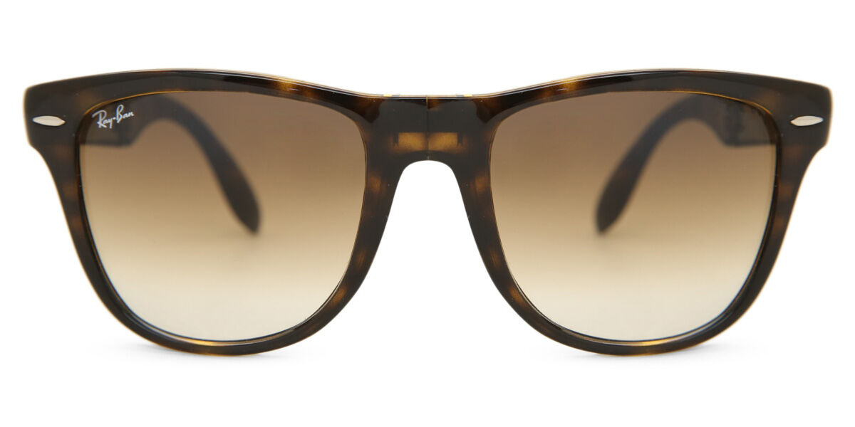 Ray-Ban RB4105 Wayfarer Folding 710/51 Square Light Havana