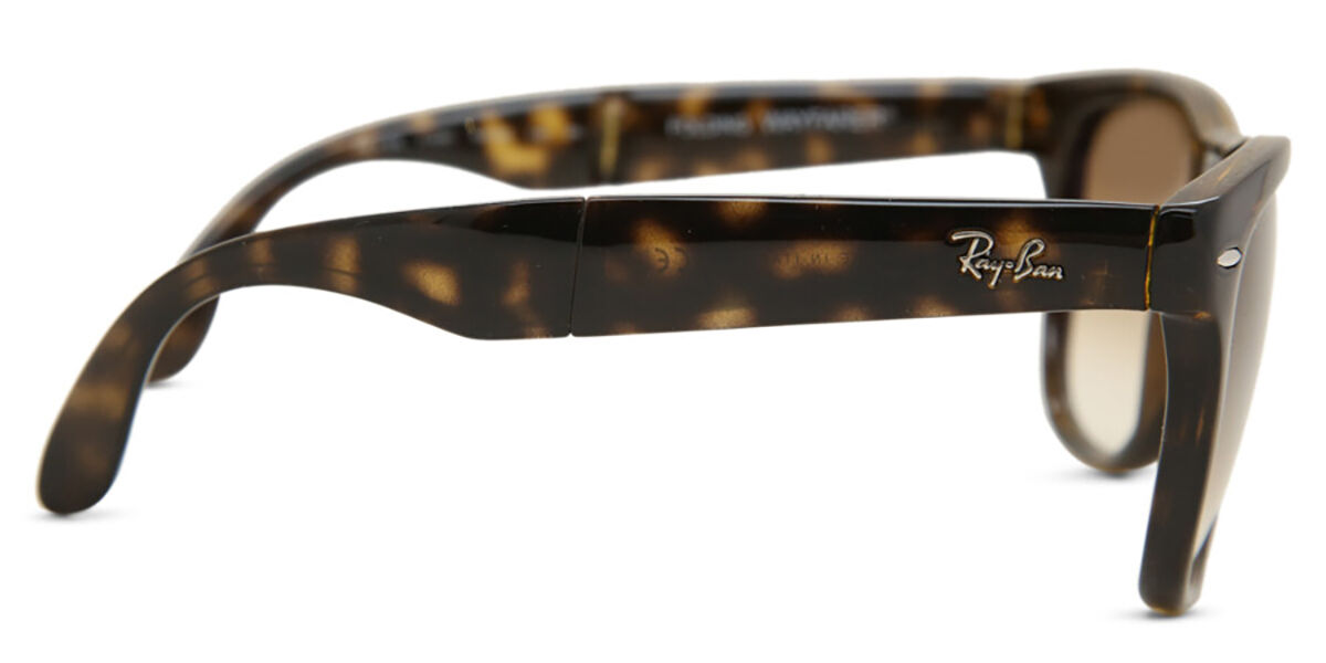 Ray-Ban RB4105 Wayfarer Folding 710/51 Square Light Havana