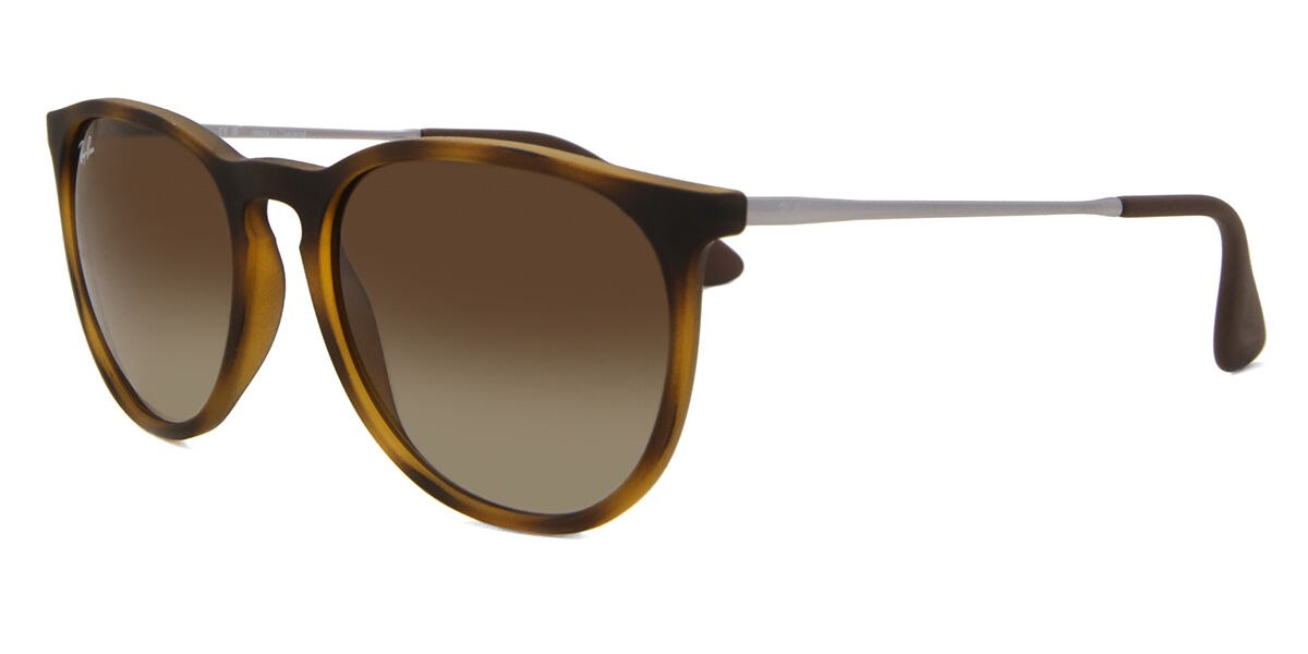 Ray-Ban RB4171 Erika 865/13 Oval Rubber Havana Sunglasses