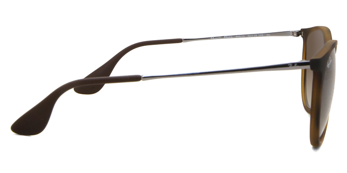 Ray-Ban RB4171 Erika 865/13 Oval Rubber Havana Sunglasses