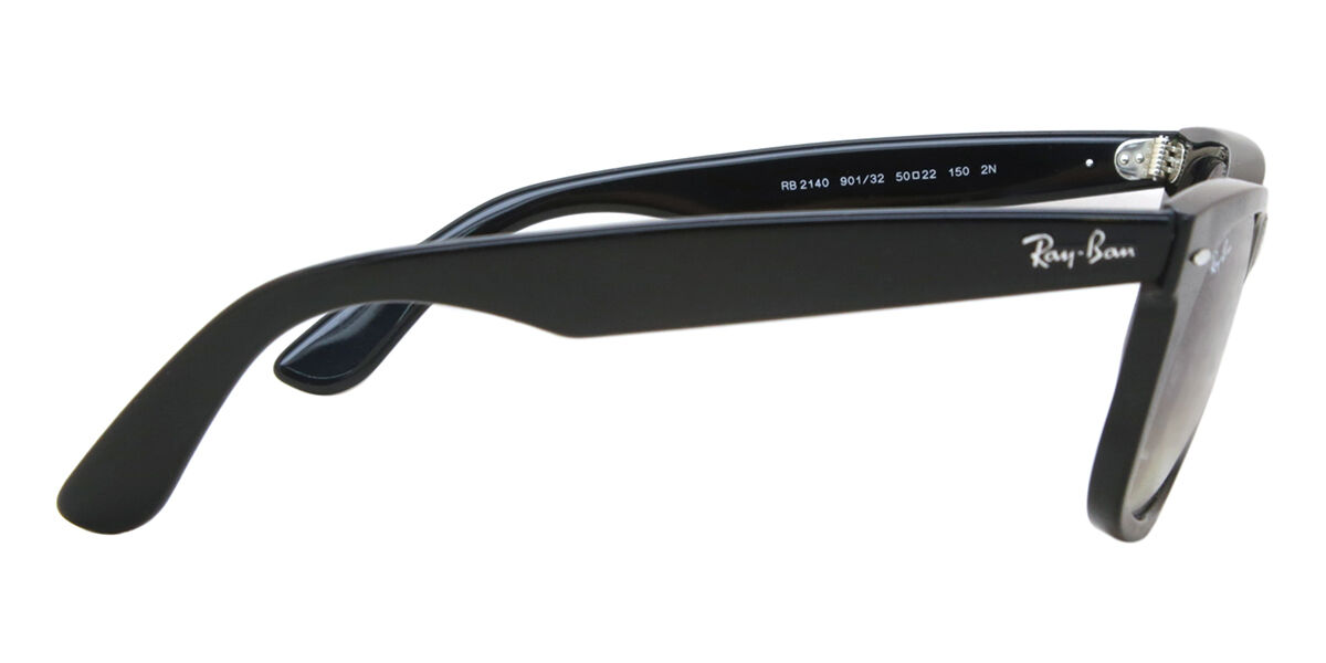 Ray-Ban RB2140 Original Wayfarer 901/32 Square Black Sunglasses