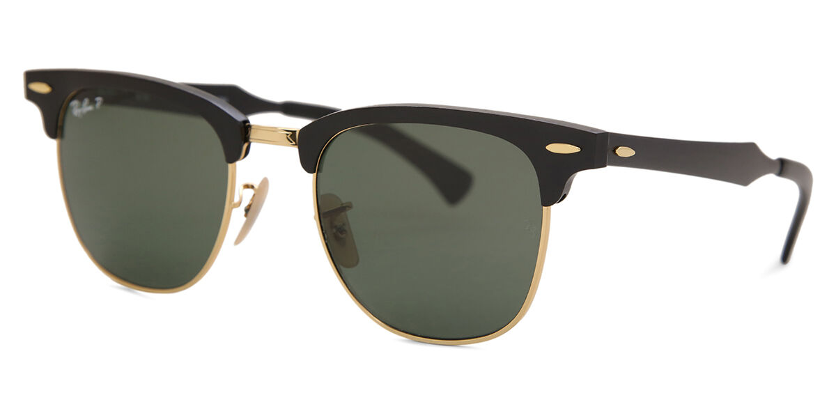 Ray-Ban RB3507 Clubmaster Aluminium Polarized 136/N5 Browline