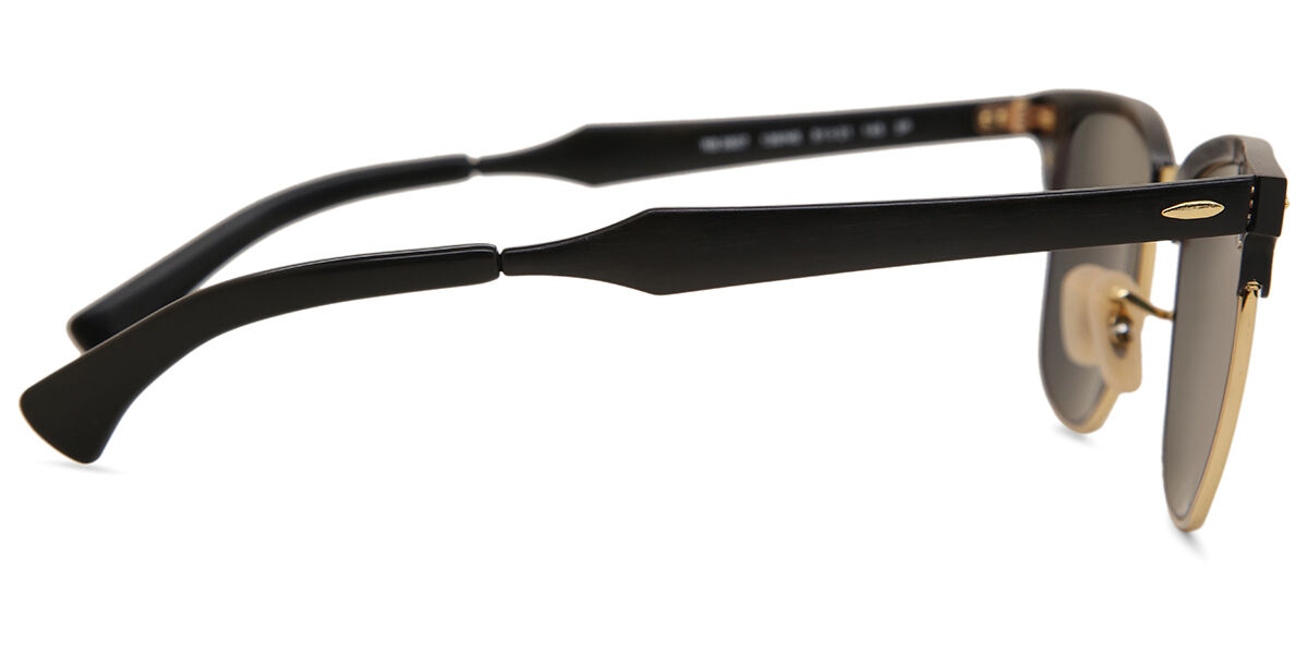 Ray-Ban RB3507 Clubmaster Aluminium Polarized 136/N5 Browline