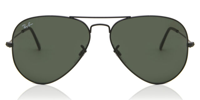 Ray-Ban RB3025 Aviator Large Metal L2823 Aviator Black  display picture 3
