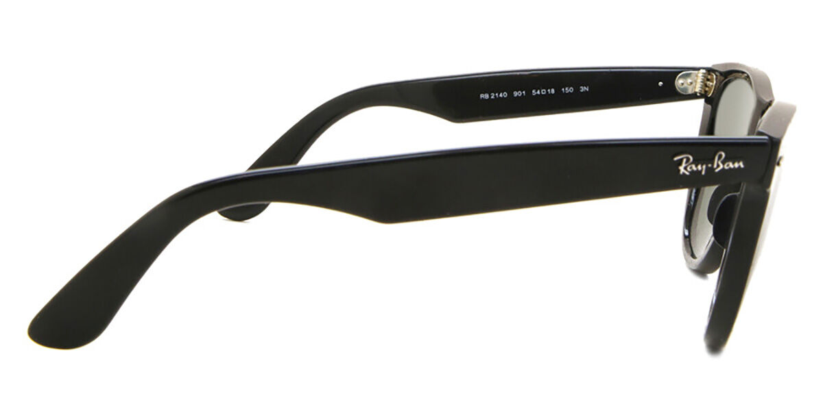 RAY-BAN WAYFARER RB2140-F 901 52ミリ Ray-Ban RB2140F Original Wayfarer Asian Fit 901 Square Semi Glossy