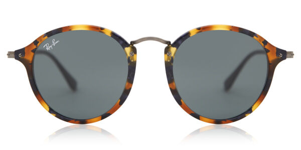 Ray-Ban RB2447 サングラス ブラック Ray-Ban RB2447 Round Fleck 901 Round Black Sunglasses