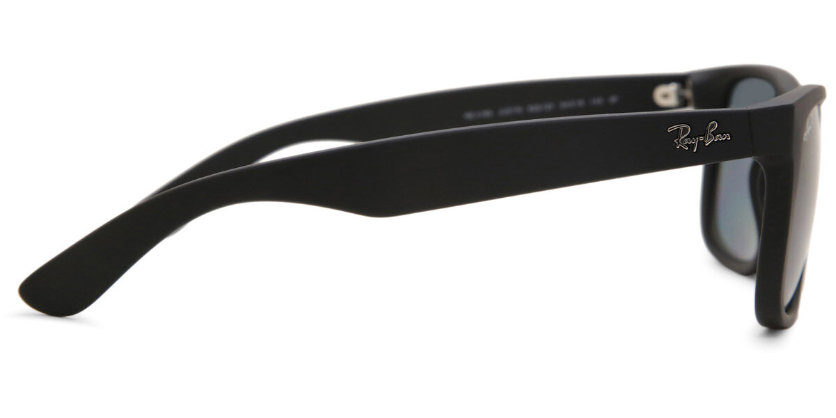 小物 Ray-Ban JUSTIN RB4165-F 622/55 Ray-Ban RB4165 Justin Polarized 622/2V Square Black Rubber