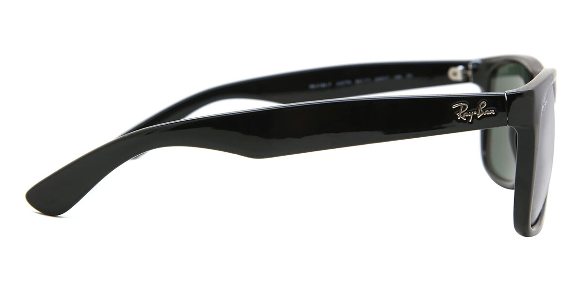 Ray-Ban RB4165F Justin Asian Fit 601/71 Square Black Sunglasses