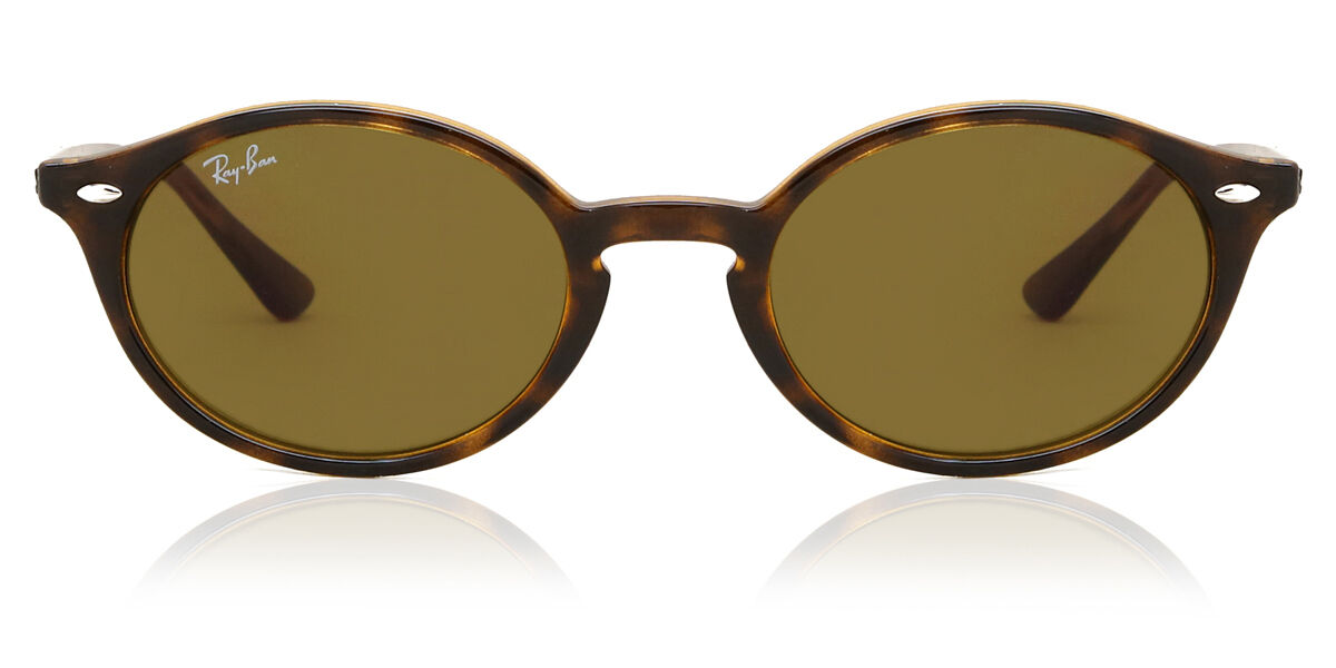 Ray-Ban RB4315 710/73 Oval Havana Sunglasses | SmartBuyGlasses Canada