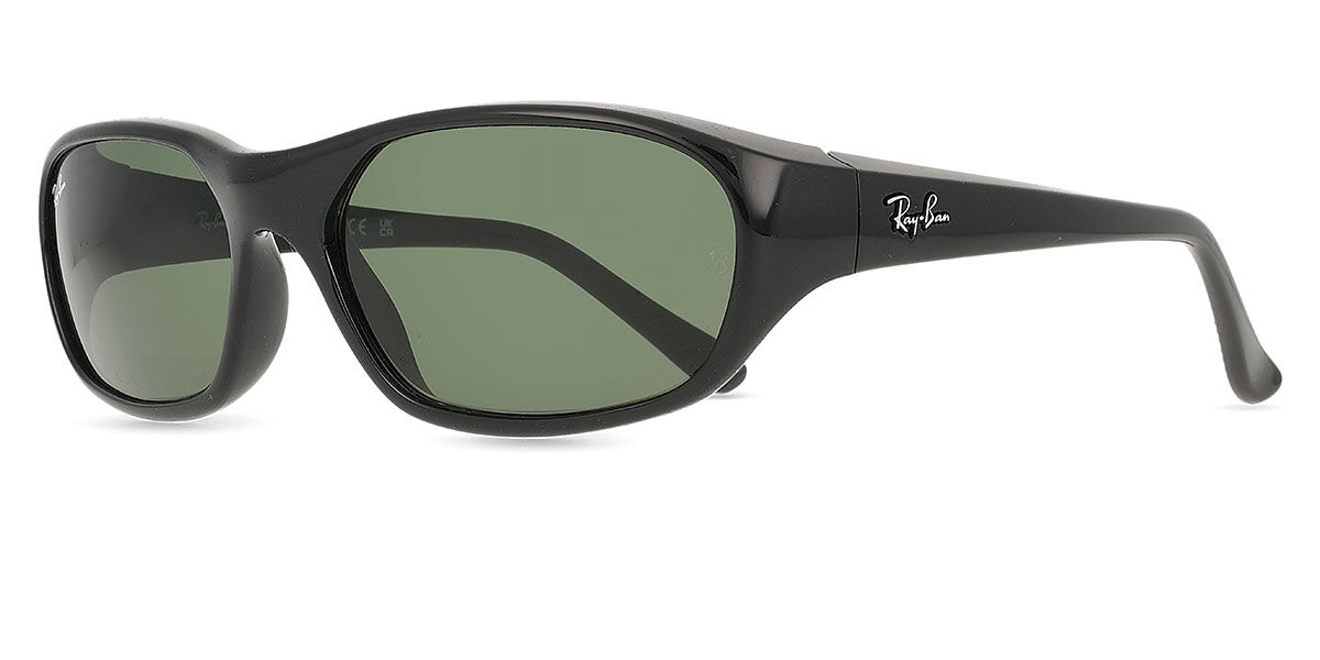 Ray-Ban RB2016 Daddy-O 601/31 Rectangle Black Sunglasses