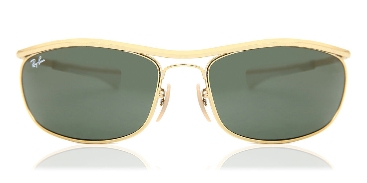 Ray-Ban RB3119M Olympian I Deluxe 001/56 Oval Gold Sunglasses