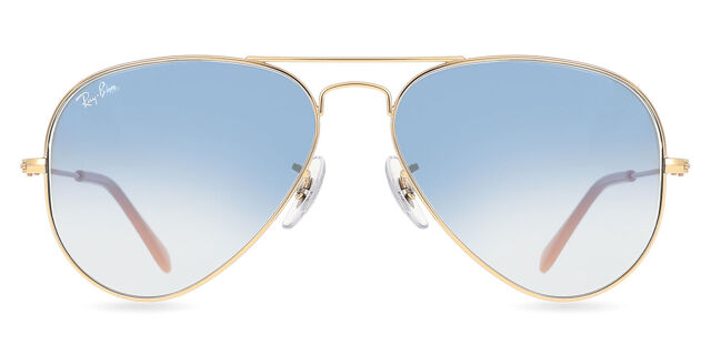 Ray-Ban RB3025 Aviator Gradient 001/3F Aviator Gold  display picture 1