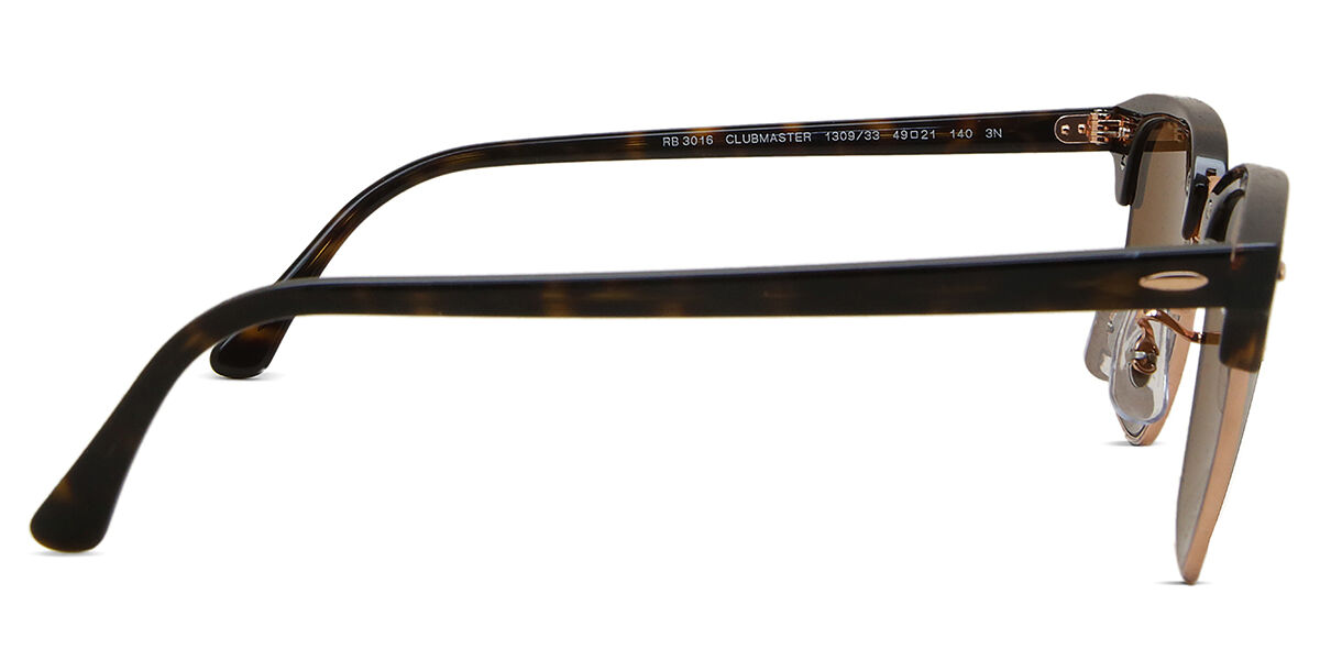 Ray-Ban RB3016/S Clubmaster 130933 Browline Shiny Havana