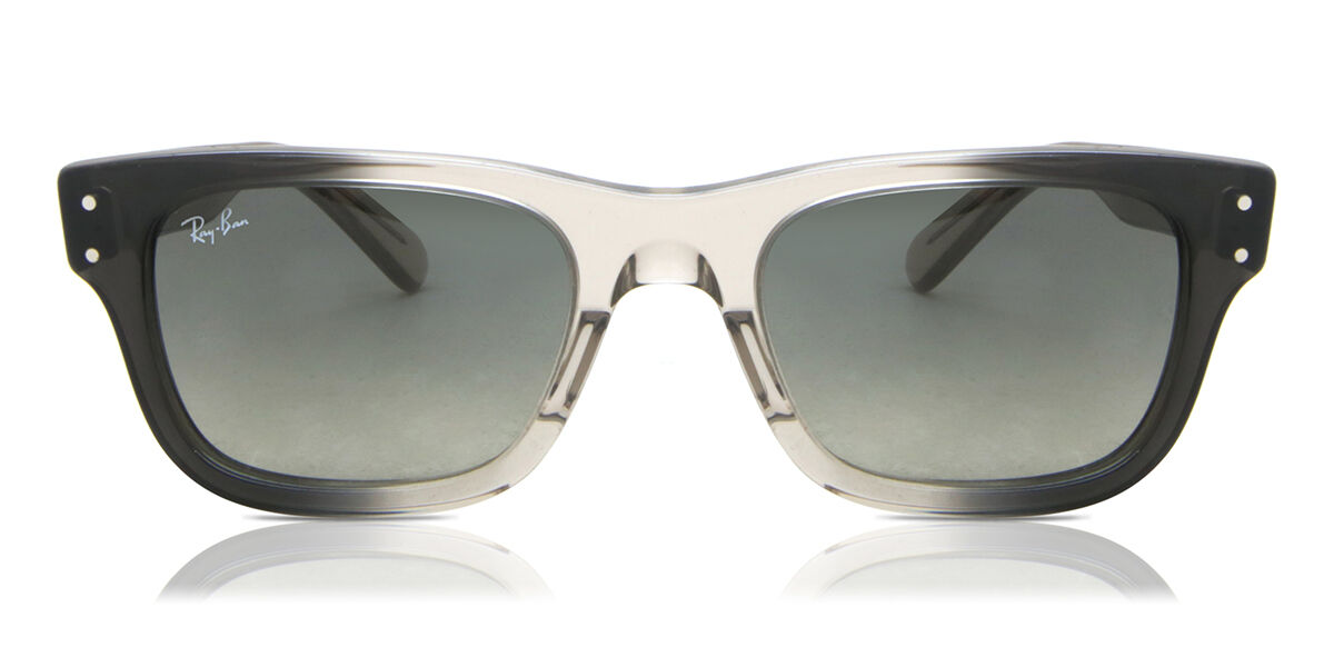 小物 Ray-Ban Mr. Burbank RB2283-F 901/31 Ray-Ban RB2283 Mr Burbank 901/31 Square Shiny Black Sunglasses