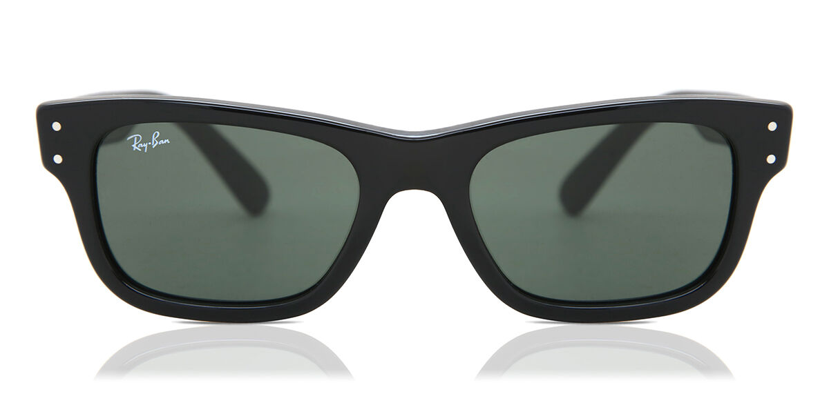 小物 Ray-Ban Mr. Burbank RB2283-F 901/31 Ray-Ban RB2283 Mr Burbank 901/31 Square Shiny Black Sunglasses