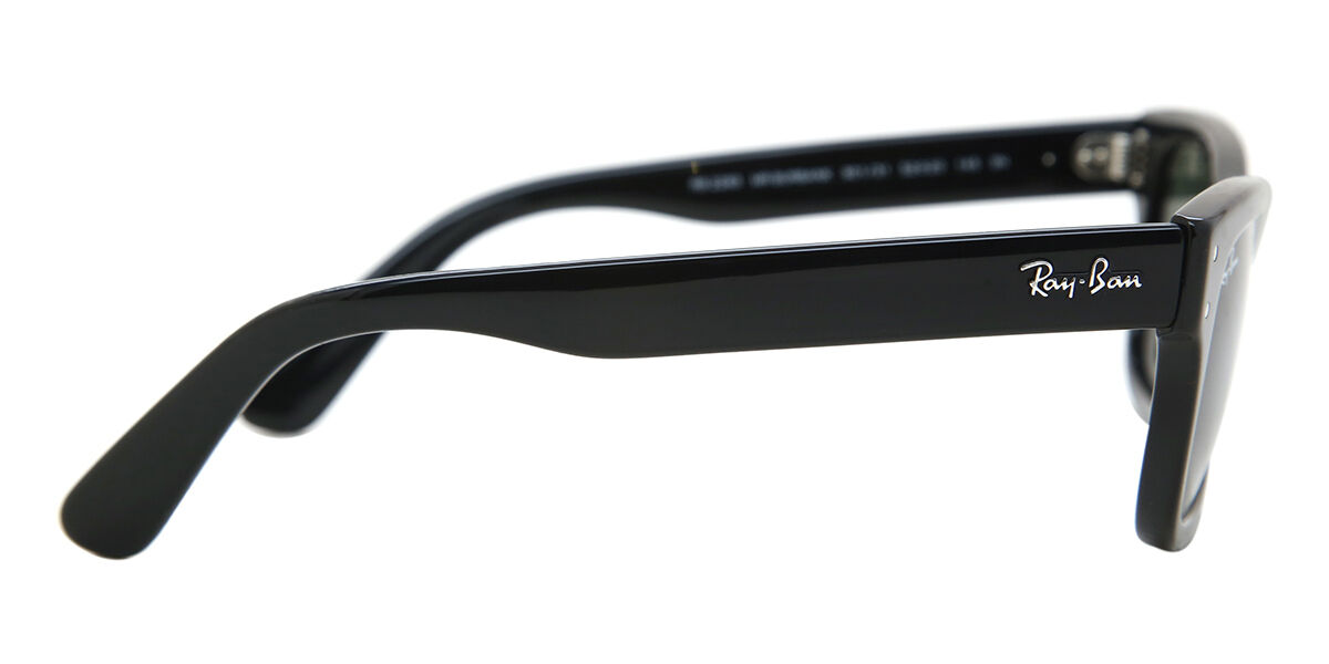 小物 Ray-Ban Mr. Burbank RB2283-F 901/31 Ray-Ban RB2283 Mr Burbank 901/31 Square Shiny Black Sunglasses