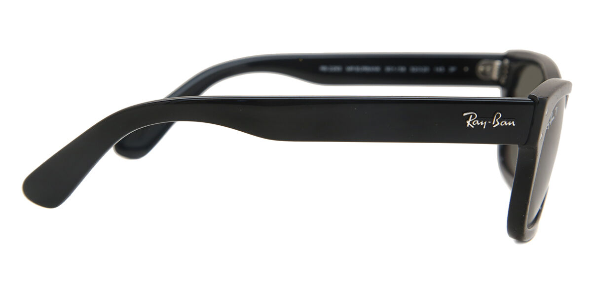 Ray-Ban RB2283 Mr Burbank Polarized 901/58 Square Shiny Black