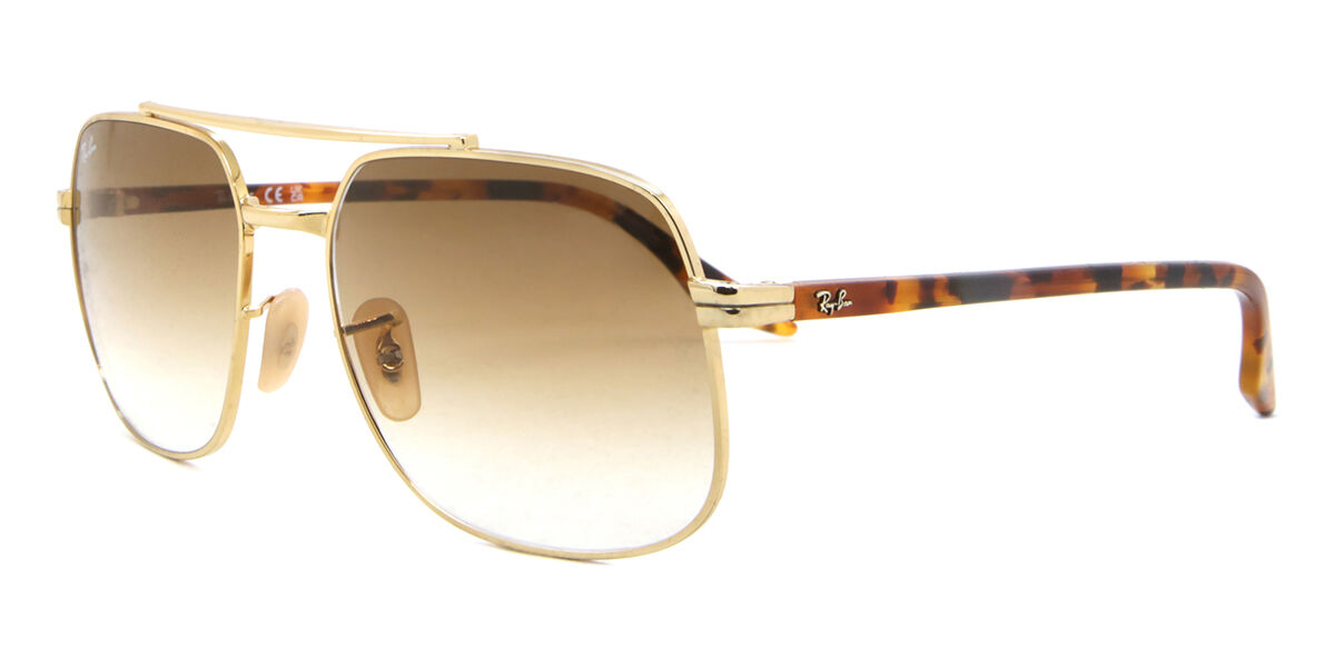 Ray-Ban RB3699 001/51 Aviator Gold Sunglasses | SmartBuyGlasses Canada