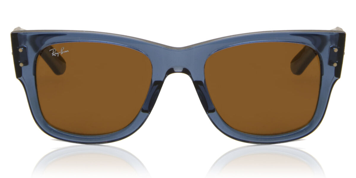 Ray-Ban RB0840S Mega Wayfarer 902/53 Square Dark Tortoise