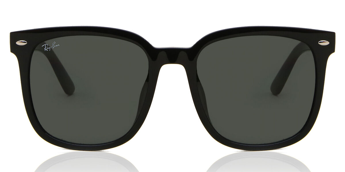 Ray-Ban RB4401D Asian Fit 601/87 Square Black Sunglasses