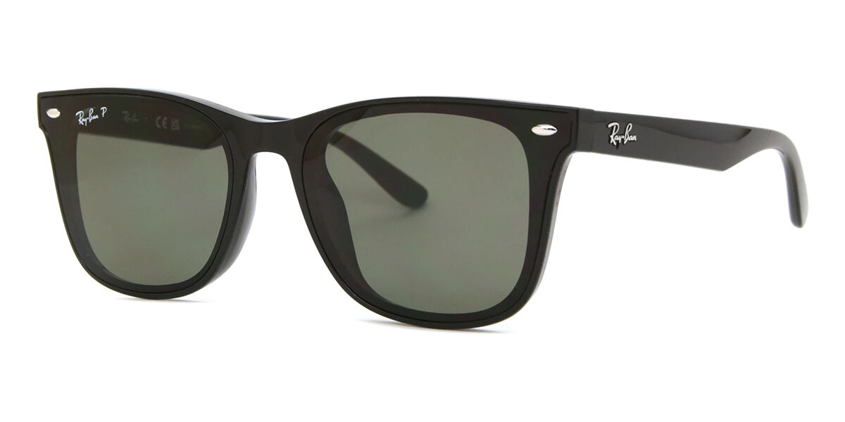Ray-Ban RB4420 Polarized 601/9A Square Black Sunglasses