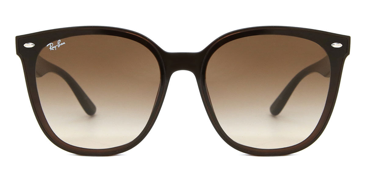 Ray-Ban RB4423D Asian Fit 714/13 Square Transparent Dark Brown