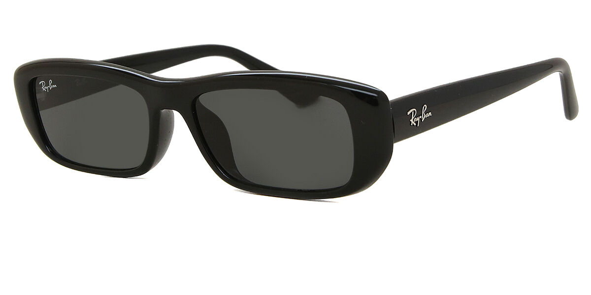 Ray-Ban RB4436D Asian Fit 667787 Rectangle Black Sunglasses