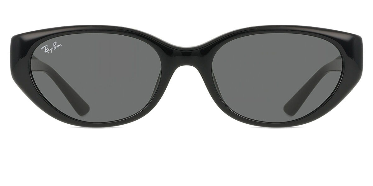Ray-Ban RB4457D Asian Fit 667787 Cat Eye Black Sunglasses