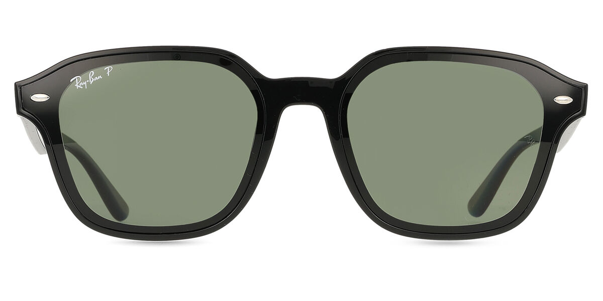 Ray-Ban RB4458D Asian Fit Polarized 601/9A Square Black Sunglasses Ray-Ban RB4458D Asian Fit Polarized 601/9A Square Black Sunglasses