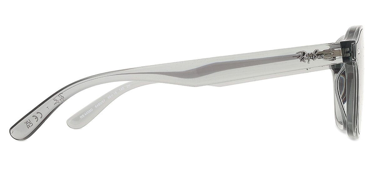 Ray-Ban RB4458D Asian Fit 645087 Square Transparent Grey