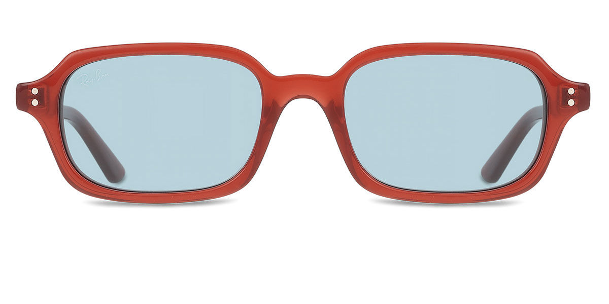 Ray-Ban RB4455F Zuri Asian Fit 680980 Rectangle Rusty Brown