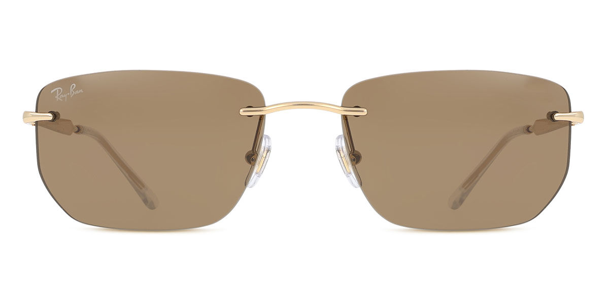 Ray-Ban RB3768 001/73 Geometric Arista Gold Sunglasses