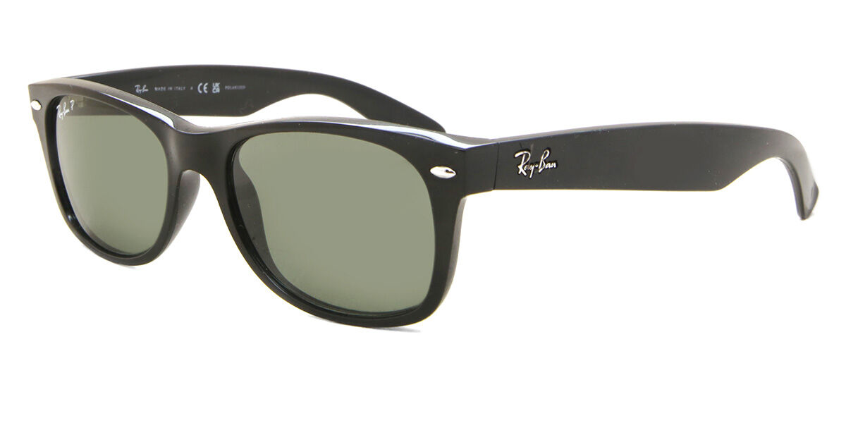 Ray-Ban RB2140-A Wayfarer サングラス Ray-Ban RB2132 New Wayfarer Polarized 901/58 Square Glossy Black