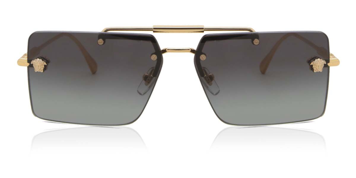 Versace VE2245 10028G Pilot Gold Sunglasses | SmartBuyGlasses Canada