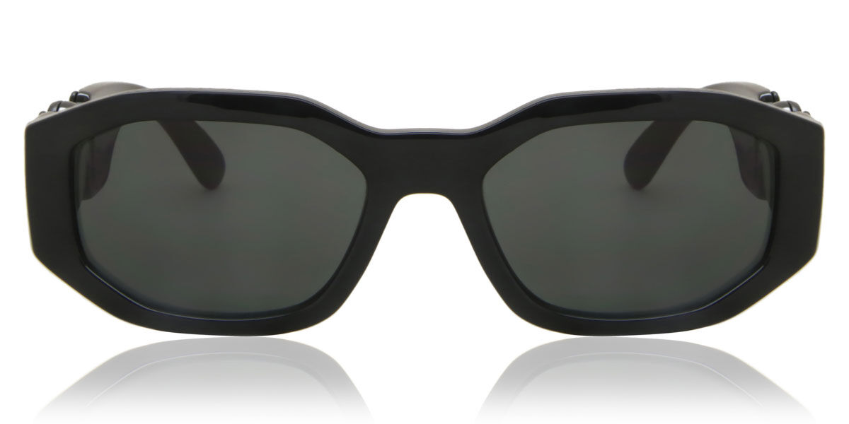 Versace VE4361 536087 Geometric Black Sunglasses | SmartBuyGlasses