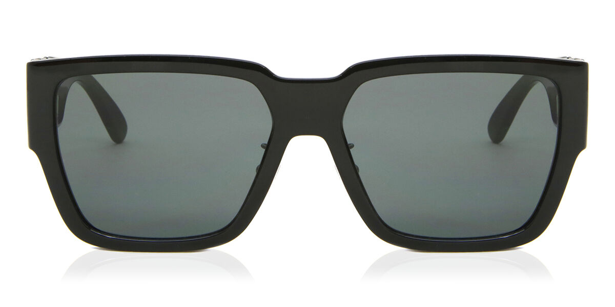 Versace VE4483D Asian Fit 536087 Square Black Sunglasses