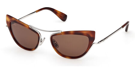 MaxMara HINGEII/G sunglass 55 eye. Tortoise shell Max Mara Tortoise Cat-Eye Sunglasses ○ Labellov ○ Buy and  main image 3