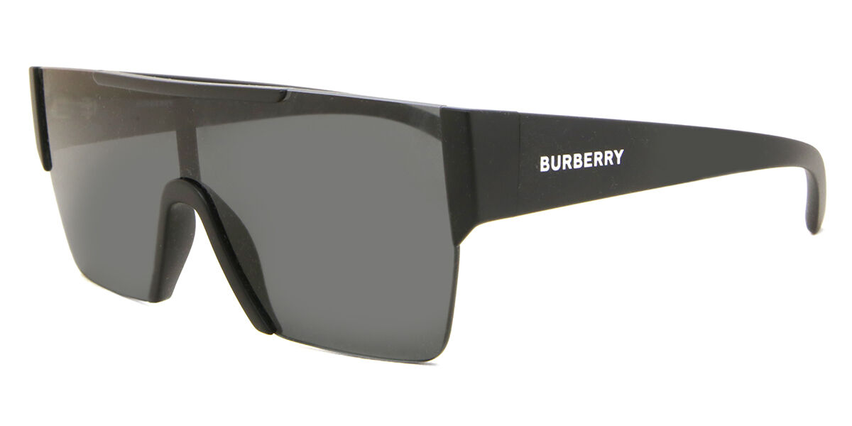 Burberry BE4291 346487 Single Lens Matte Black Sunglasses