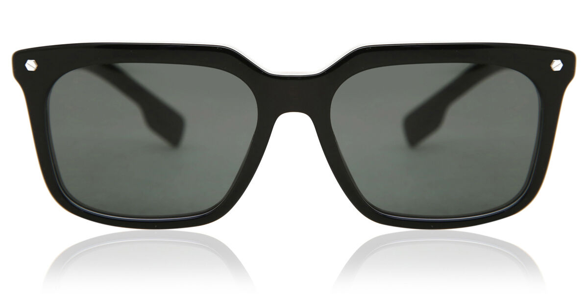 【りょーーーーつ】Burberry ／３ピース／クラシック Burberry BE4337 CARNABY 379887 Square Black Sunglasses