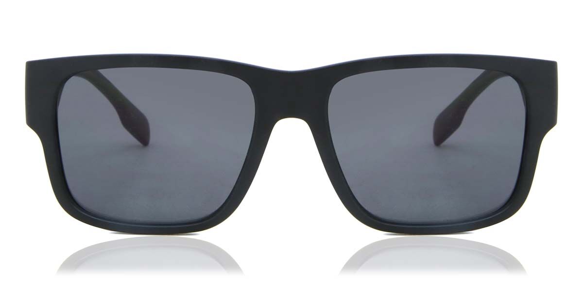 Burberry BE4358 KNIGHT Polarized 346481 Square Black Sunglasses