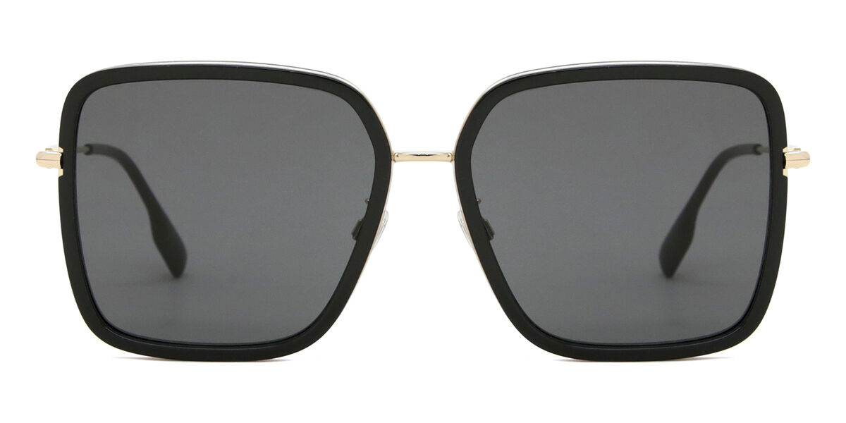 BURBERRY サングラス 「BE3145D 110913 58」 定価4万円 Burberry BE3145D DIONNE Asian Fit 110987 Square Black Sunglasses
