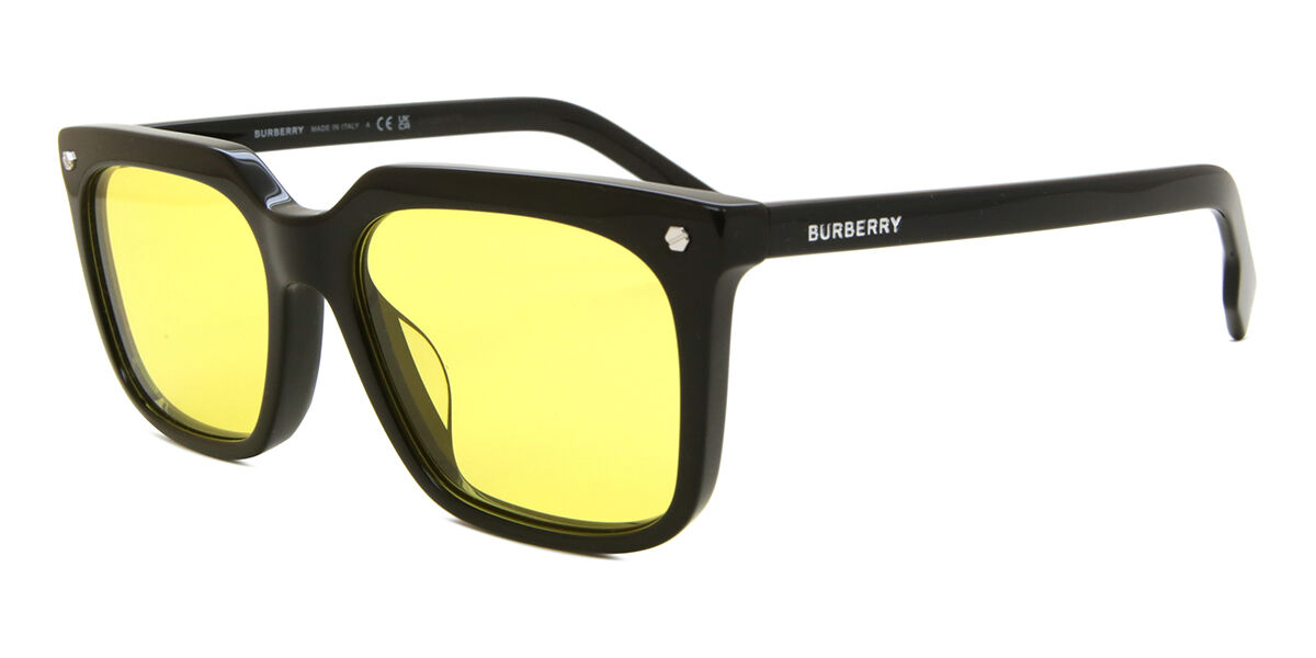 Burberry BE4337F CARNABY Asian Fit 300185 Square Black Sunglasses