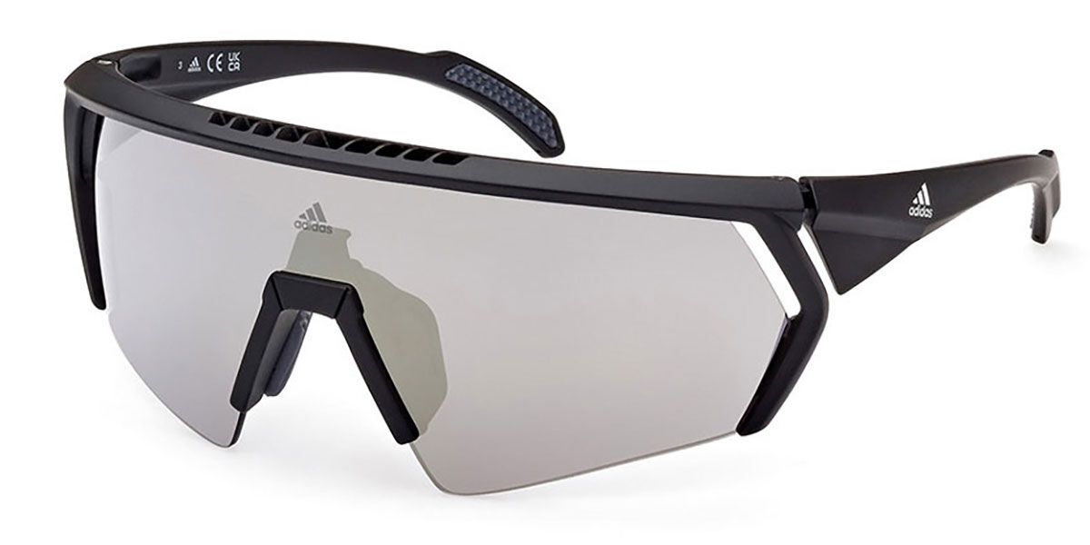 SP0063 02G Single Lens Matte Black Sunglasses | SmartBuyGlasses Canada