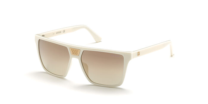 NWT Guess GU00206-20C Grey Rectangle 53mm Sunglasses Guess GU00206 20C shiny grey 53/19/145 MAN Sunglasses  main image 3