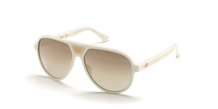Guess GU00205 26W Oval Clear Sunglasses | SmartBuyGlasses Canada display picture 3