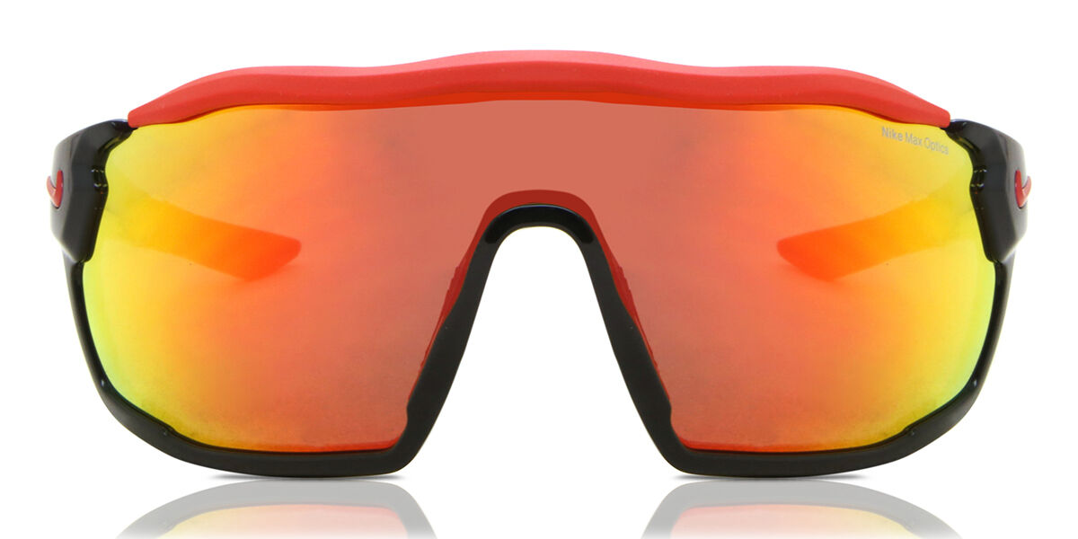 Nike SHOW X RUSH M DZ7370 010 Single Lens Black Sunglasses