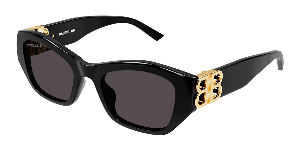は*は様 正規. BALENCIAGA.BB0311SKサングラス Balenciaga BB0311SK Asian Fit 001 Rectangle Black Sunglasses